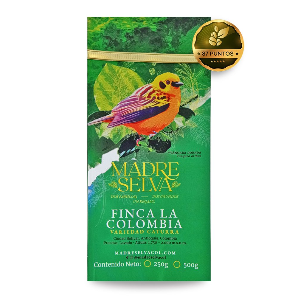 cafe madres selva finca Colombia