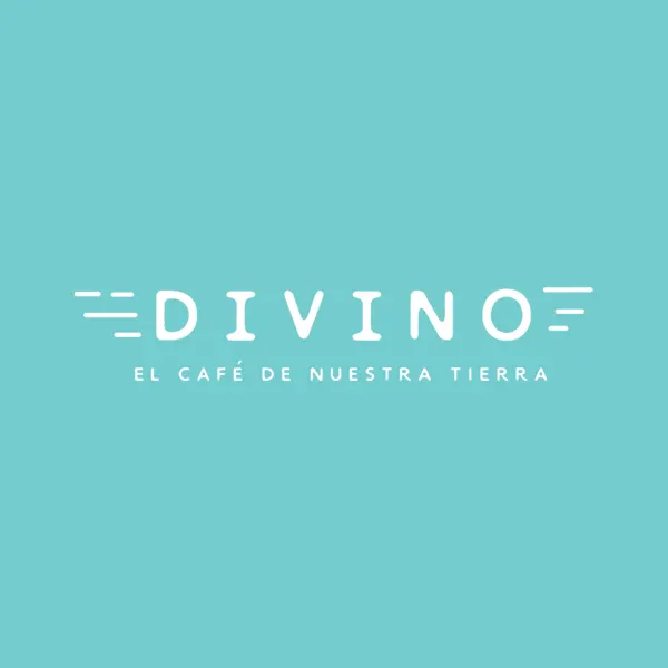 divino Logo Café Divisas de la Virgen Black