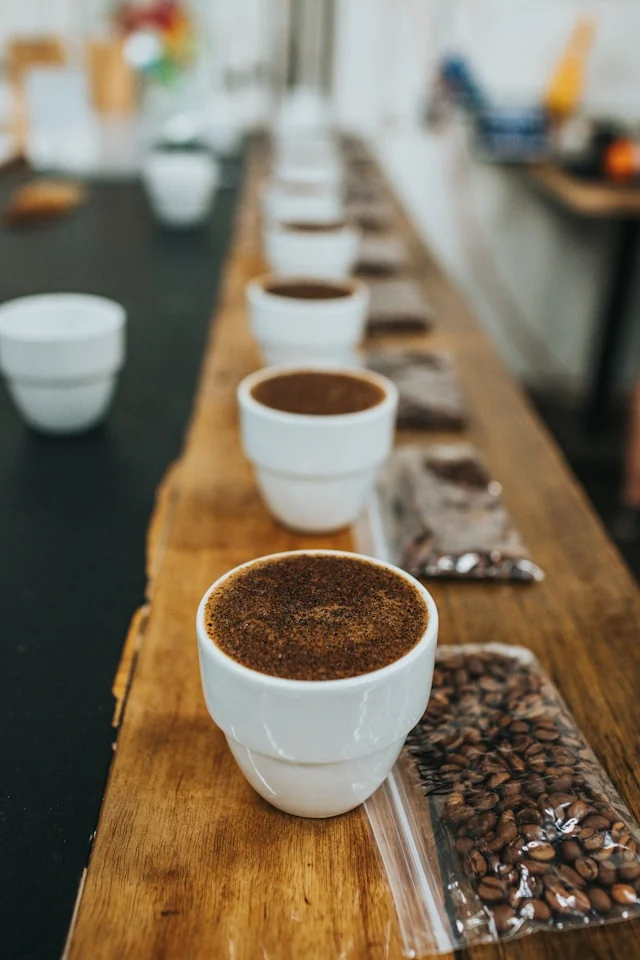 Catación de café de especialidad para evaluar su calidad